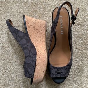 Coach Ferry Wedge Heel Women Women's Shoes Sandals